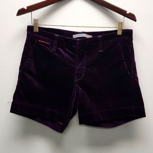 !it. Brand Purple Velvet Shorts size 28